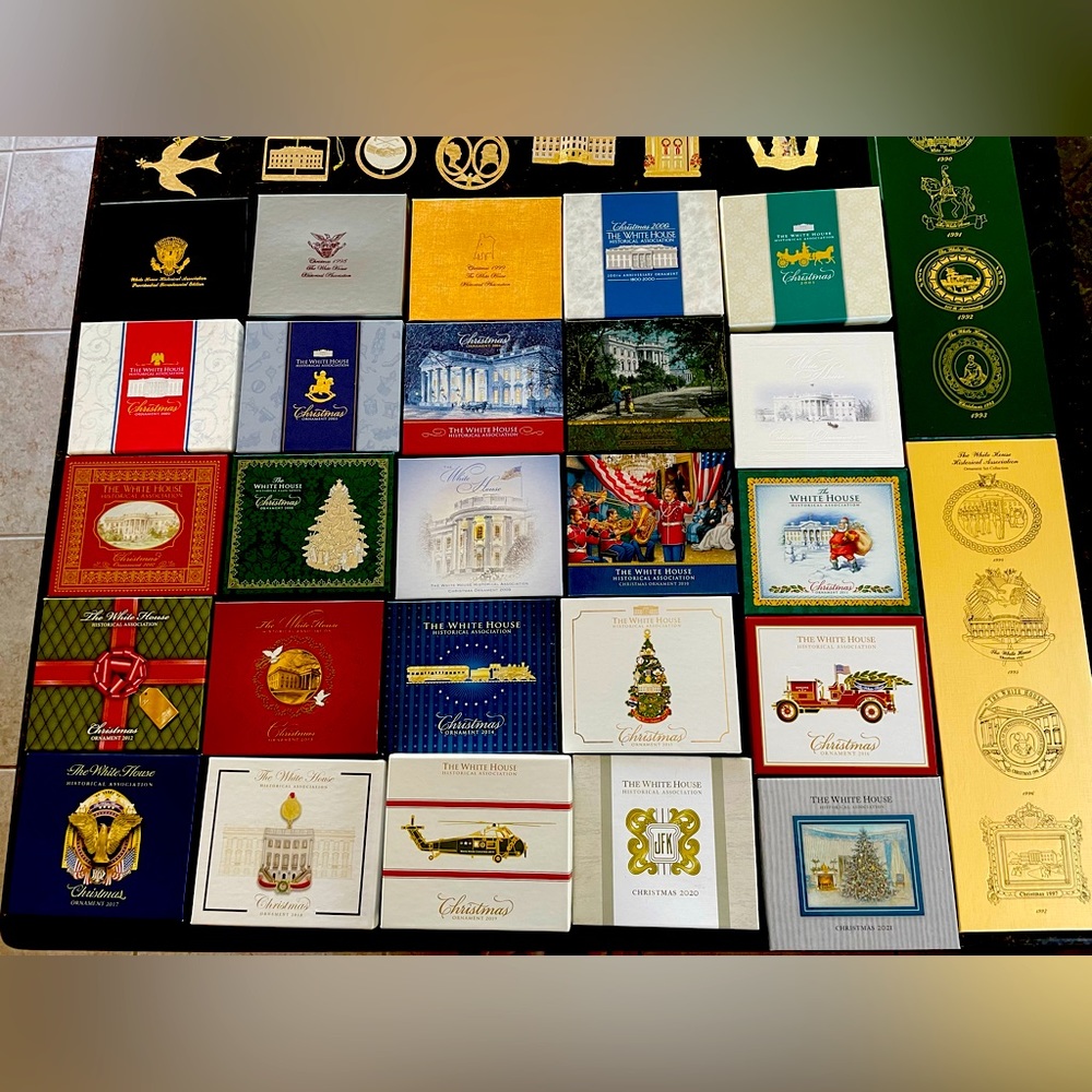 The White House Christmas Ornaments